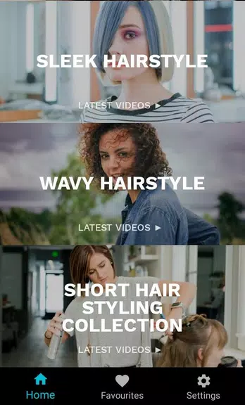 Short Hairstyles for Your Face スクリーンショット 2