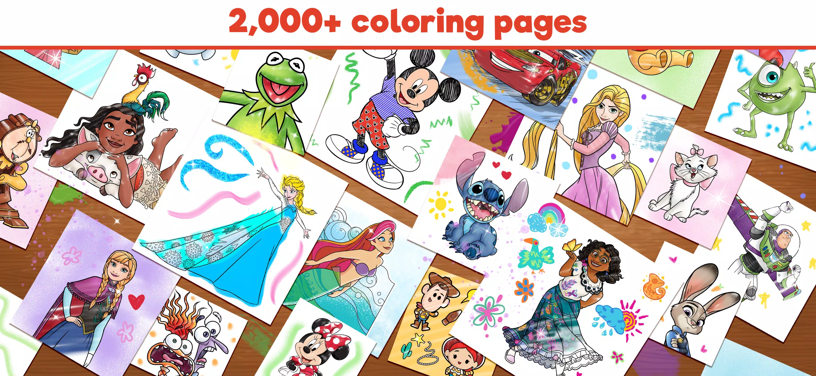 Disney Coloring World应用截图第1张