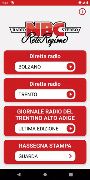 NBC RETE REGIONE スクリーンショット 1