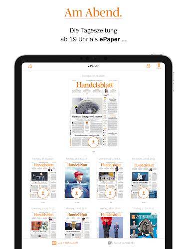 Handelsblatt Screenshot 3