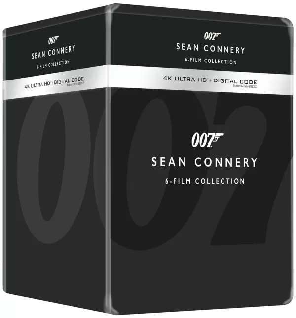 Sean Connery James Bond ရုပ်ရှင်၏ 4K စုဆောင်းခြင်း