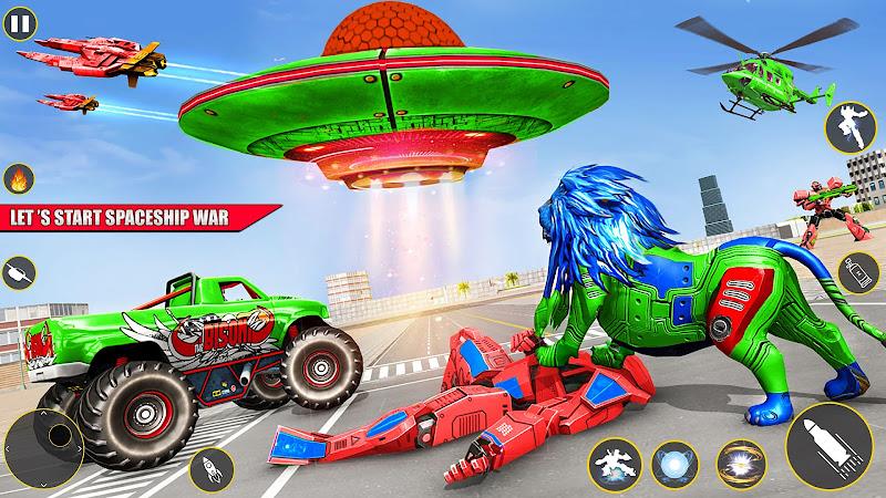 Spaceship Robot Transform Game Zrzut ekranu 3