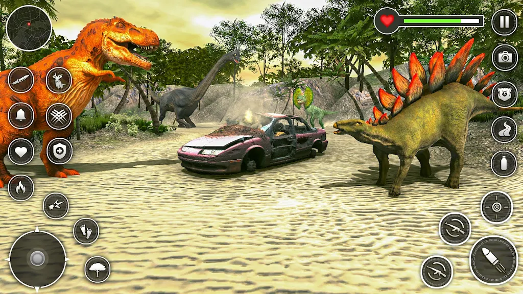 Dinosaur Hunter 3D Game Screenshot 0