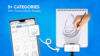 AR Draw - Trace & Sketch ภาพหน้าจอ 1