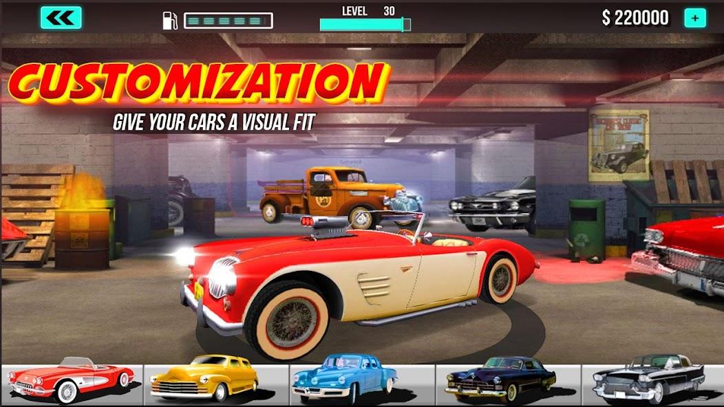 Classic Car Games Race America Mod スクリーンショット 3