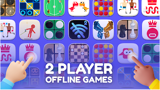 2 Player - Offline Games Tangkapan skrin 0