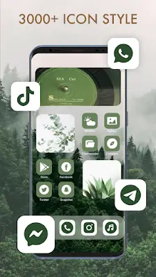 Themepack - App Icons, Widgets 스크린샷 2