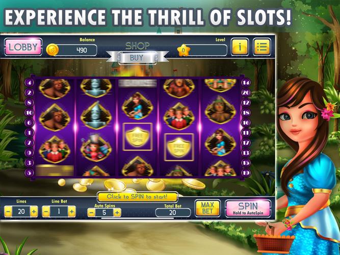 Wizard Of Wonderland Slots Screenshot 2