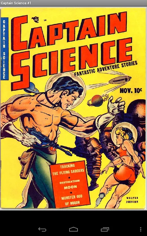 Comic: Captain Science Capture d'écran 0