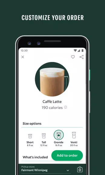 Starbucks Captura de tela 3