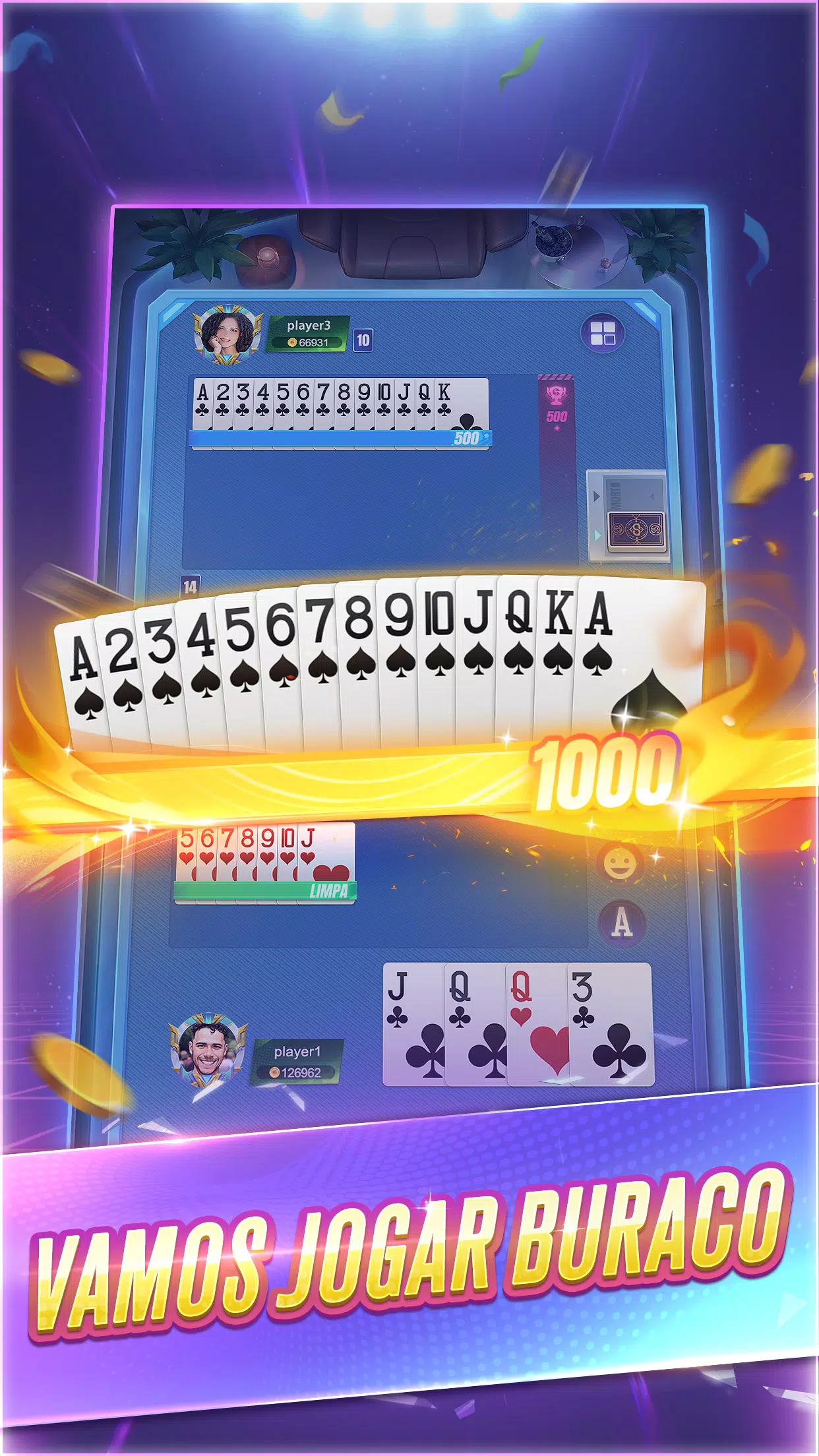 Golden Truco: Domino&Buraco应用截图第2张