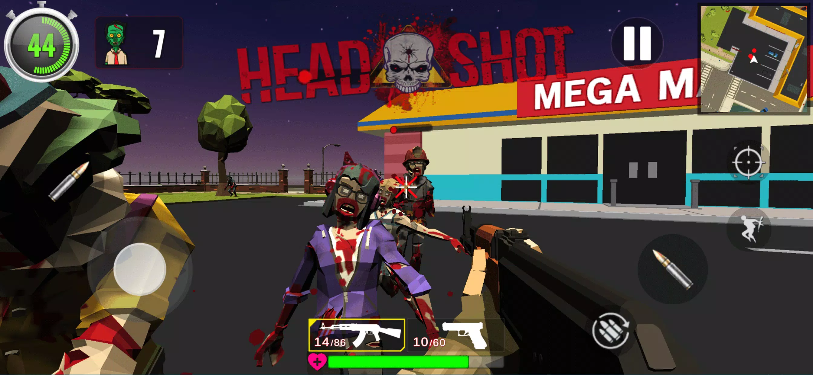 Zombie Hunter : Police Shooter 스크린샷 3