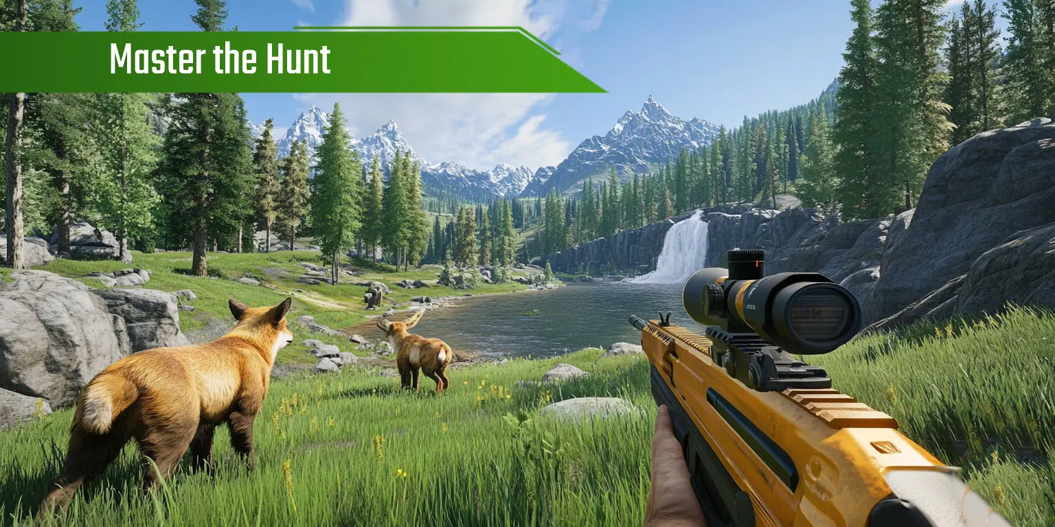 Sniper hunting jungle animals स्क्रीनशॉट 0
