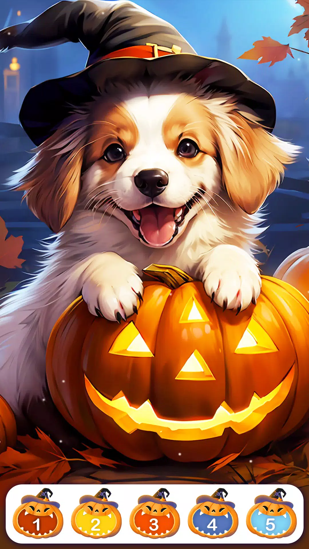 Halloween Trick or Treat Color Tangkapan skrin 2