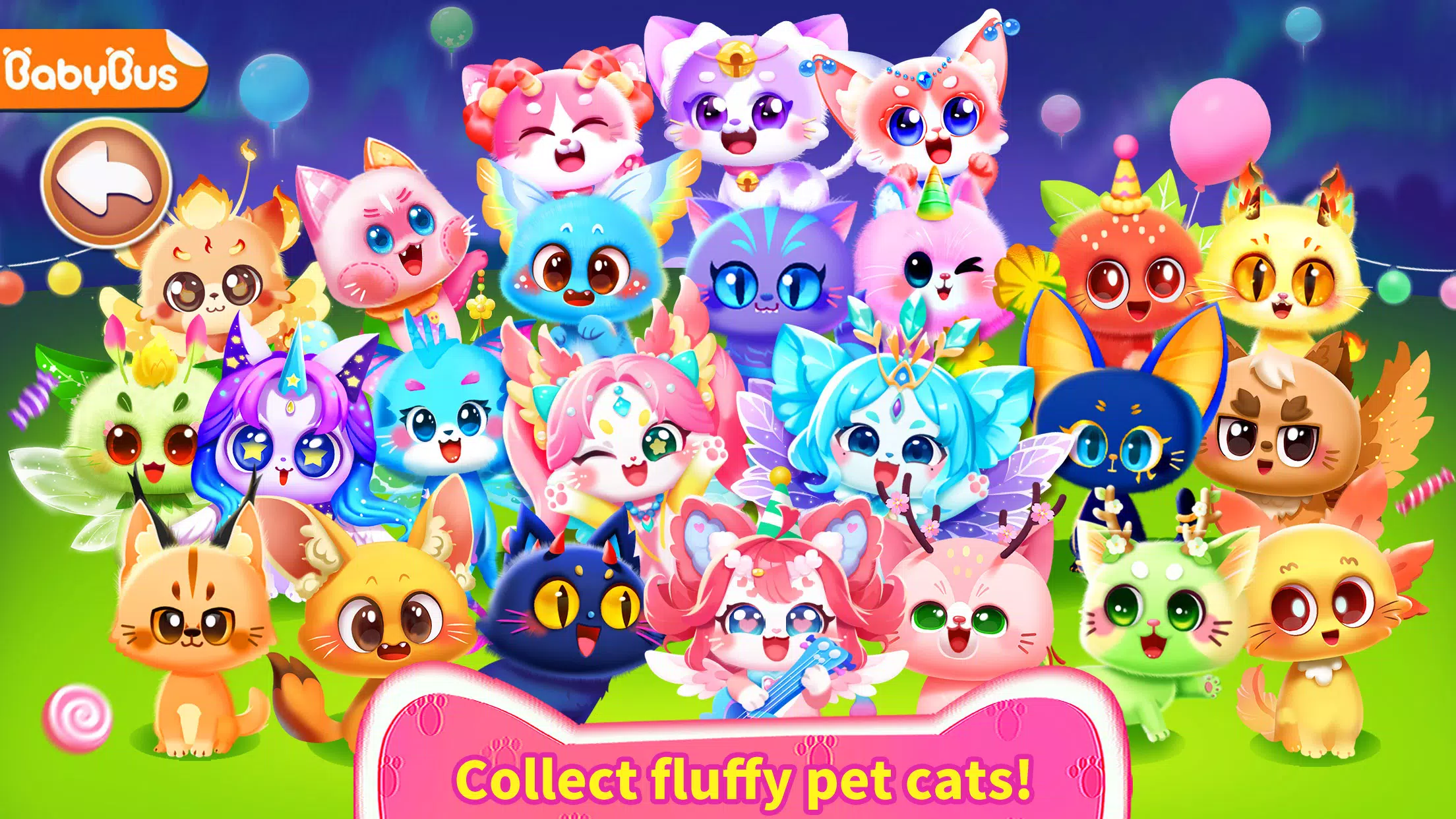 Little Panda’s Cat Game Скриншот 0