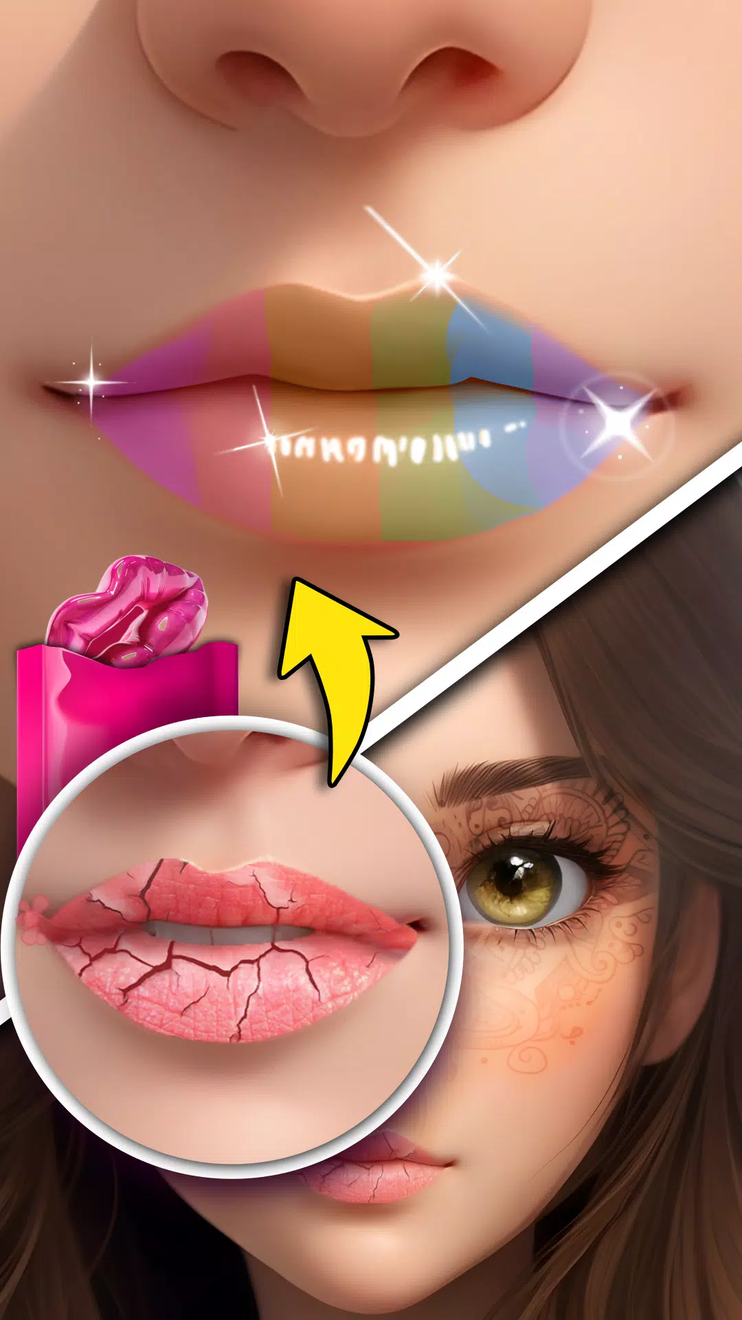 Makeup Games & ASMR Makeover Captura de tela 2