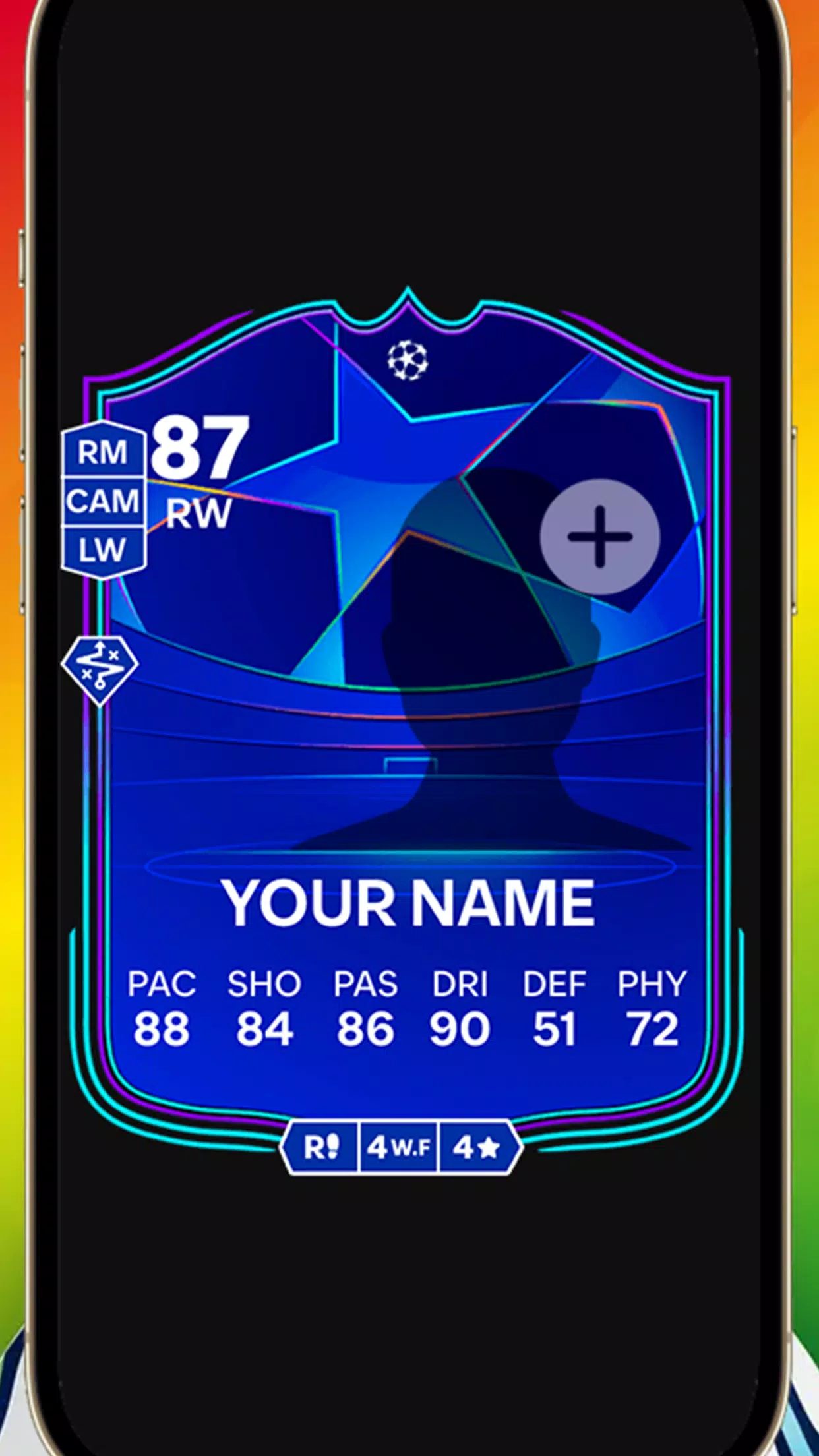 FC Card Creator ဖန်သားပြင်ဓာတ်ပုံ 1