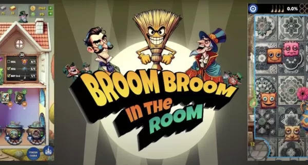 Broom Broom: Arcade Game Challenges Wizard's Curse