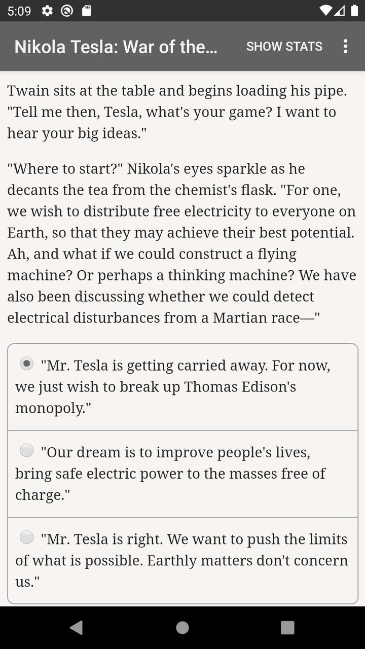 Tesla: War of the Currents Tangkapan skrin 0