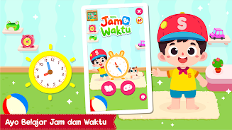 Belajar Jam & Waktu 스크린샷 0