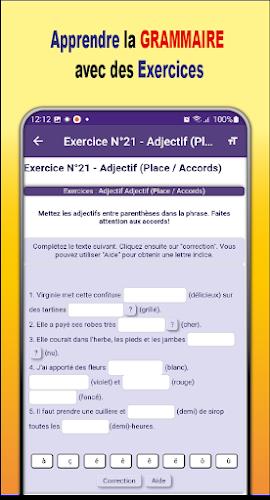 Grammaire Français + Exercices Screenshot 3