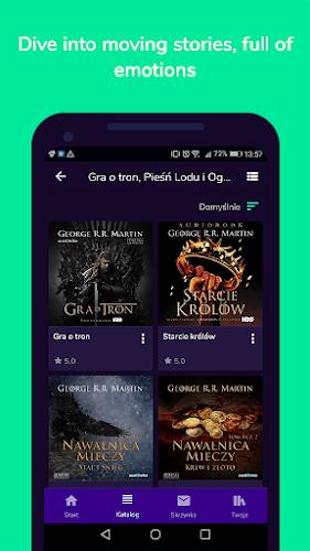 Audioteka: Audiobooks& Podcasts ภาพหน้าจอ 2