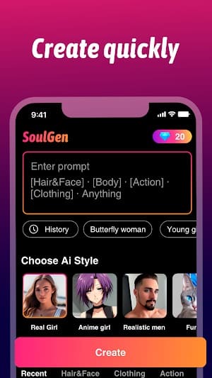 Soulgen ai mod apk เวอร์ชันล่าสุด