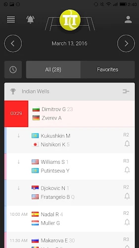 Tennis Temple - Live scores Screenshot 2