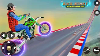 Bike Stunt 3D Simulator Games应用截图第3张