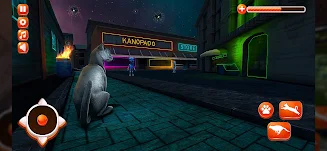 Stray Cat Game City Simulator ဖန်သားပြင်ဓာတ်ပုံ 1