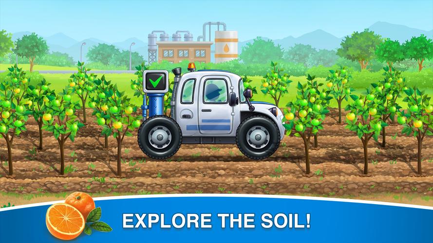 Farm kids games my Farming car Screenshot 2