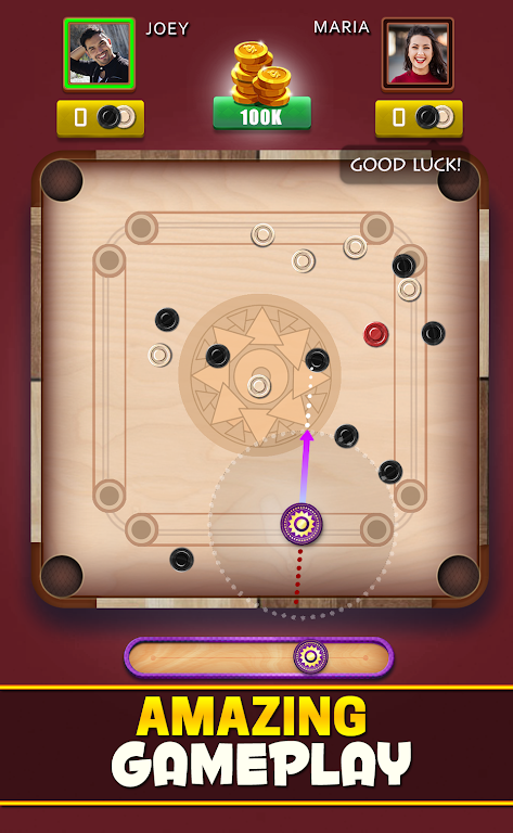 Carrom Master: Board Disc Pool应用截图第0张