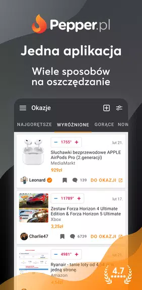 Pepper - Okazje i Kupony Captura de pantalla 0