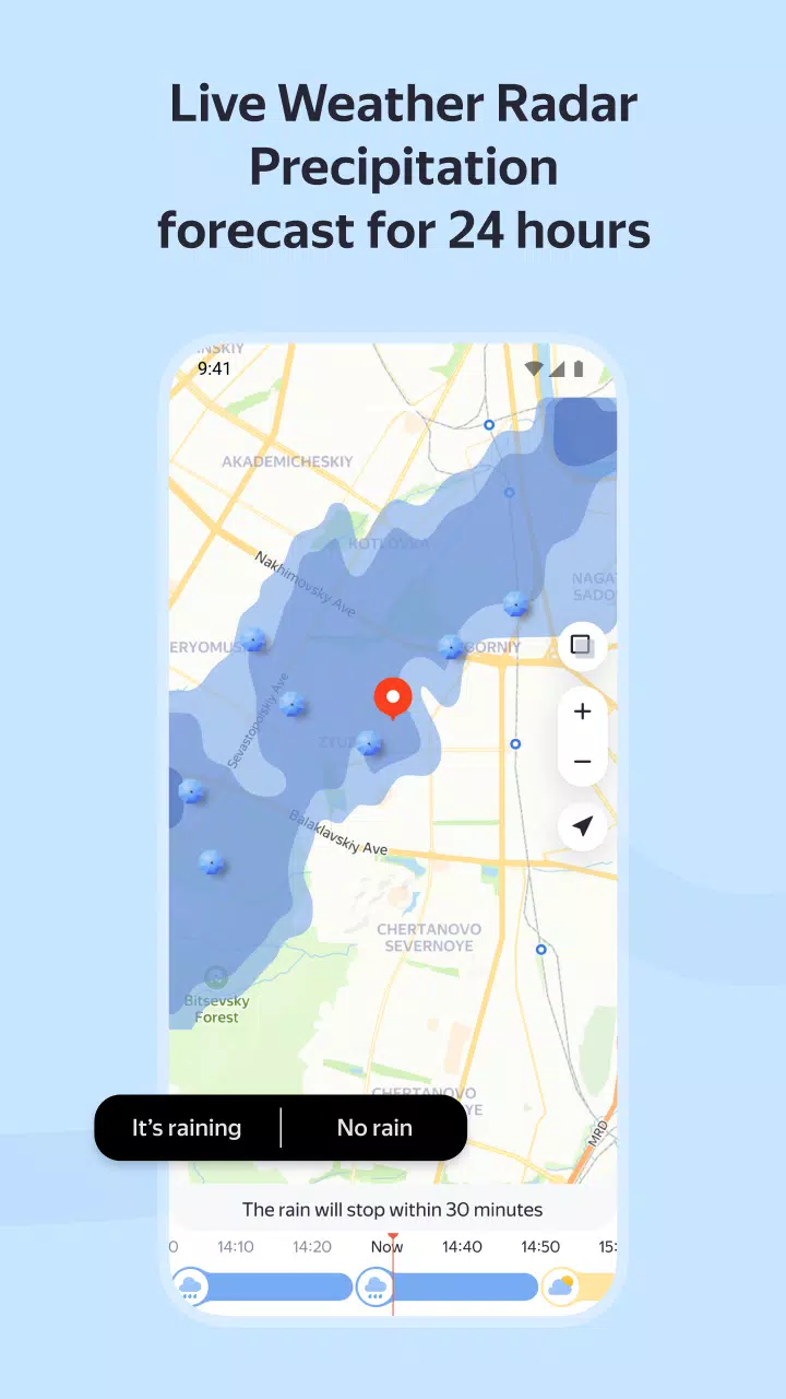 Yandex Weather & Rain Radar スクリーンショット 2