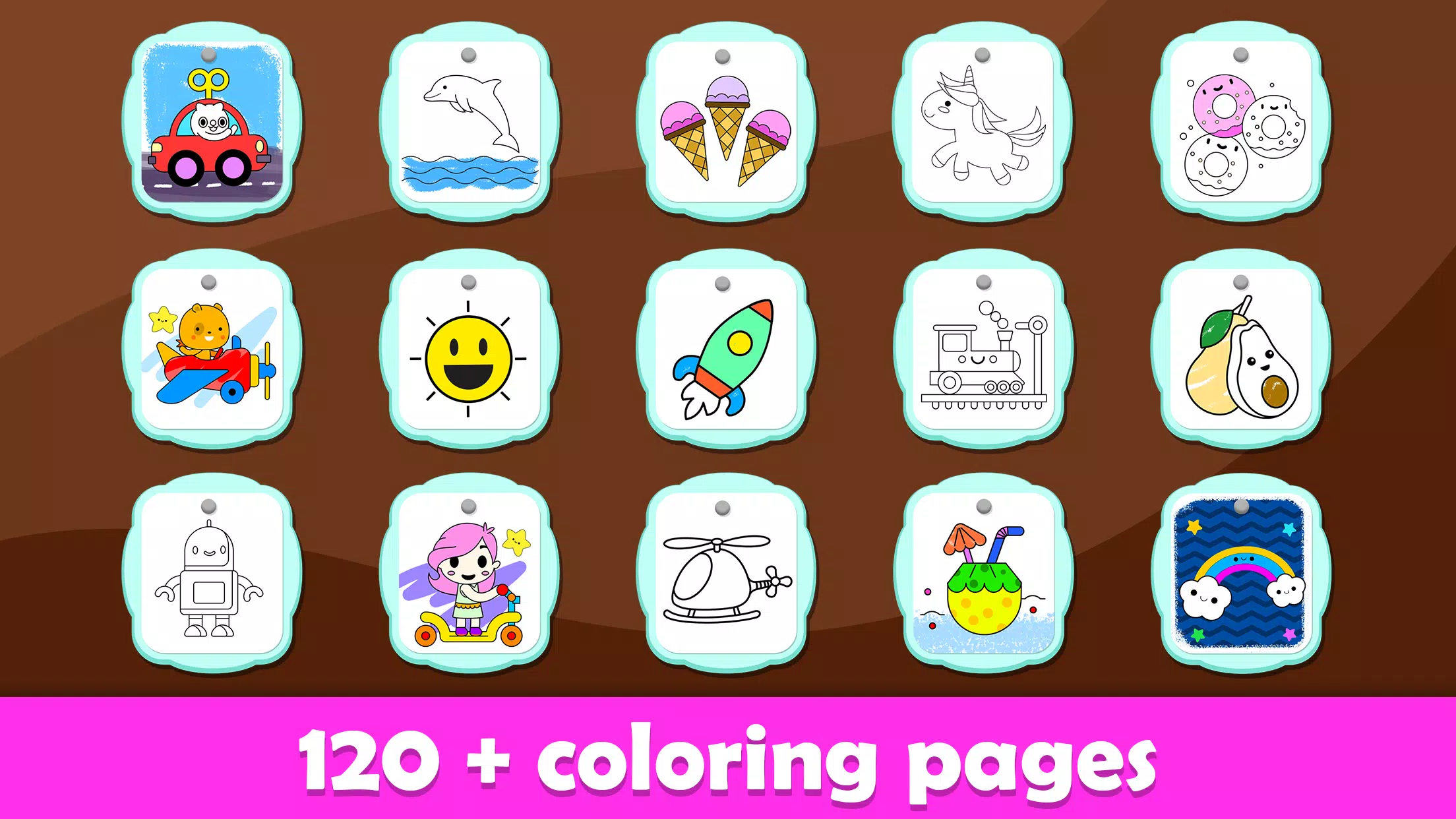 Toddler Coloring Book ဖန်သားပြင်ဓာတ်ပုံ 3