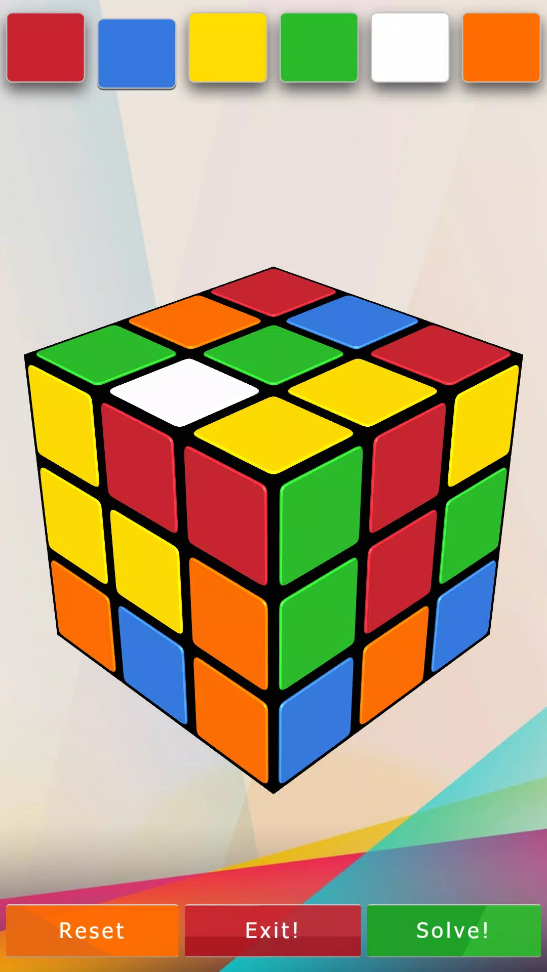 3D-Cube Solver 스크린샷 3