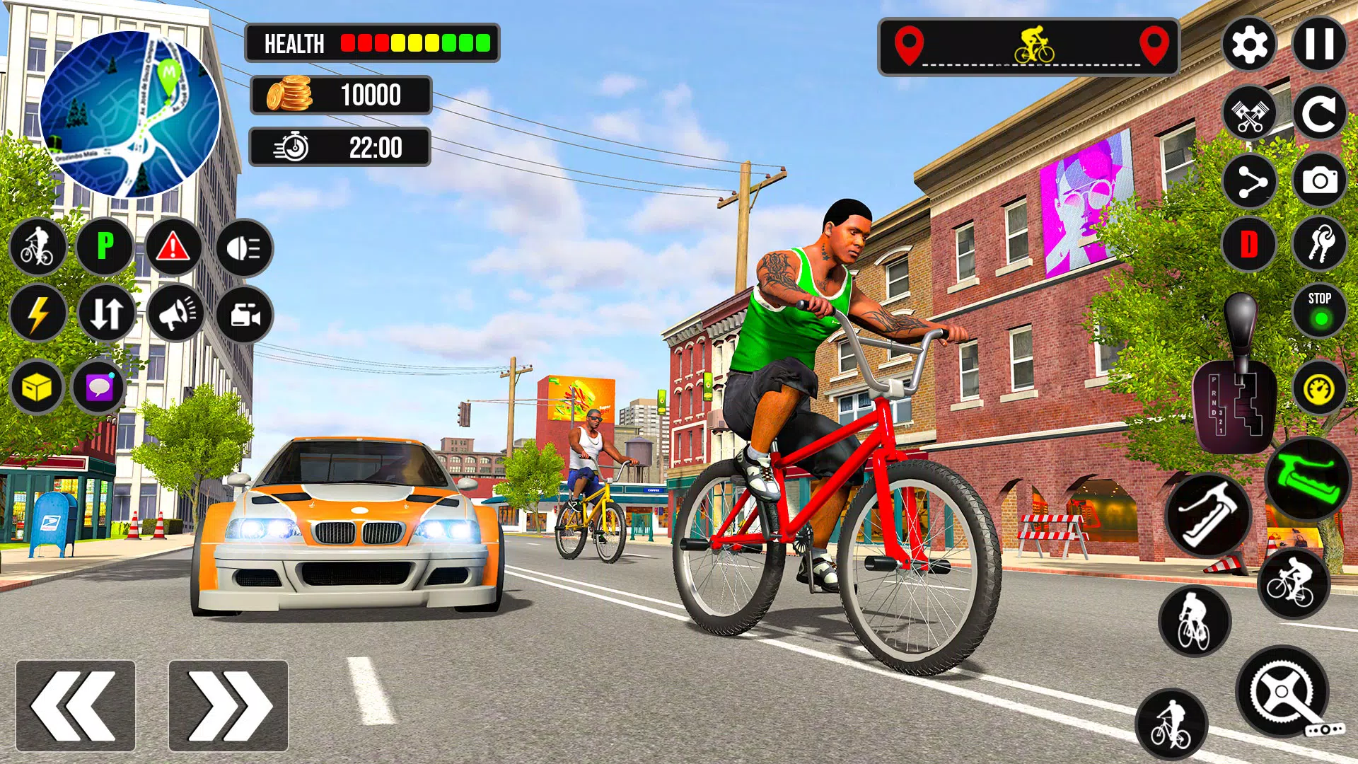 Xtreme BMX Offroad Cycle Game Tangkapan skrin 2