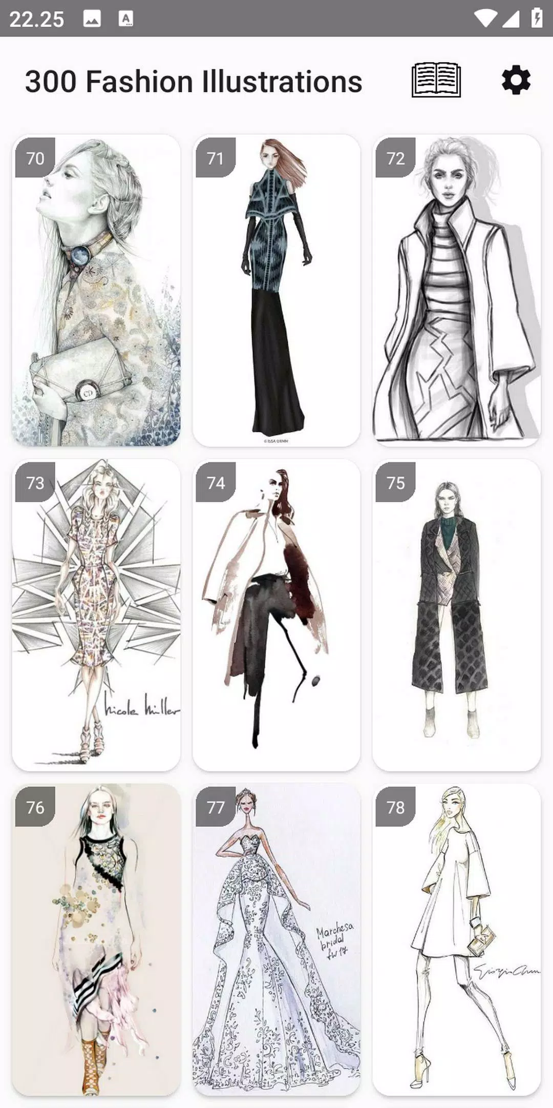 300 Fashion Illustrations Screenshot 3