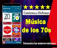 Music 70s Ảnh chụp màn hình 1