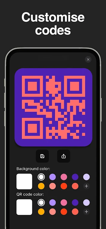 QR code Scanner & Creator スクリーンショット 1