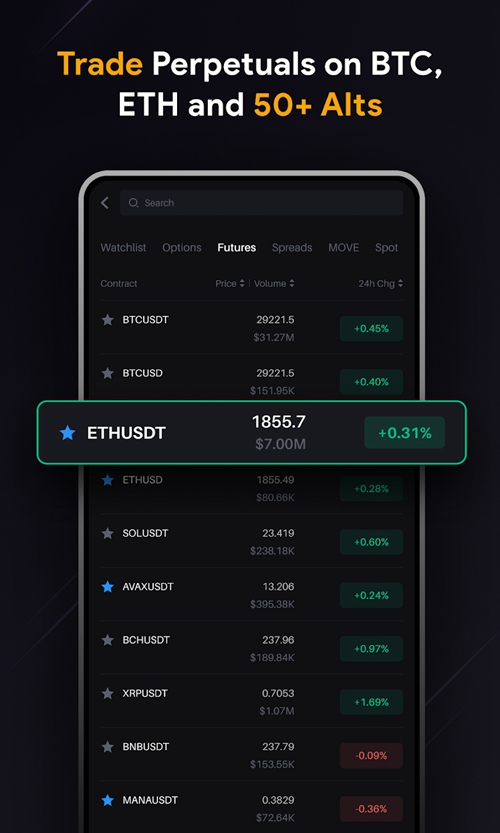 Delta Exchange স্ক্রিনশট 1