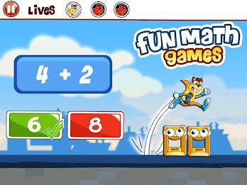 Math Games for kids: addition Tangkapan skrin 0