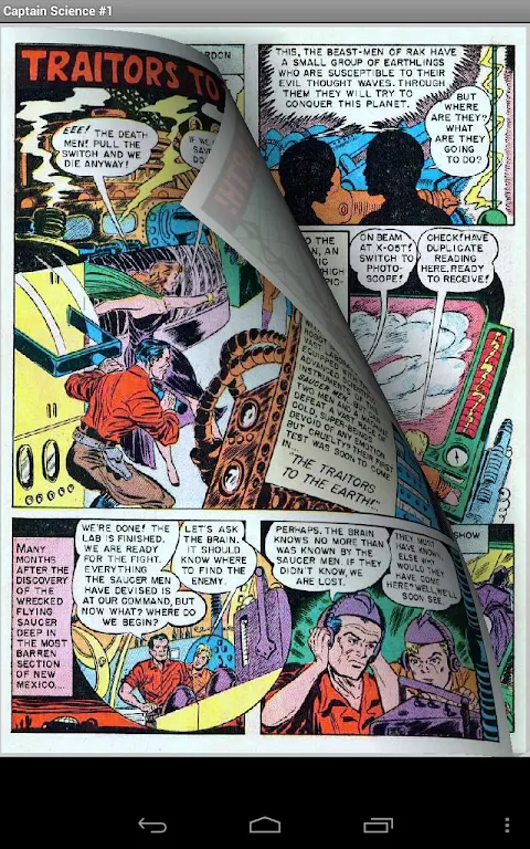 Comic: Captain Science Capture d'écran 2