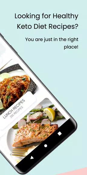 Keto Diet: Low Carb Recipes スクリーンショット 1