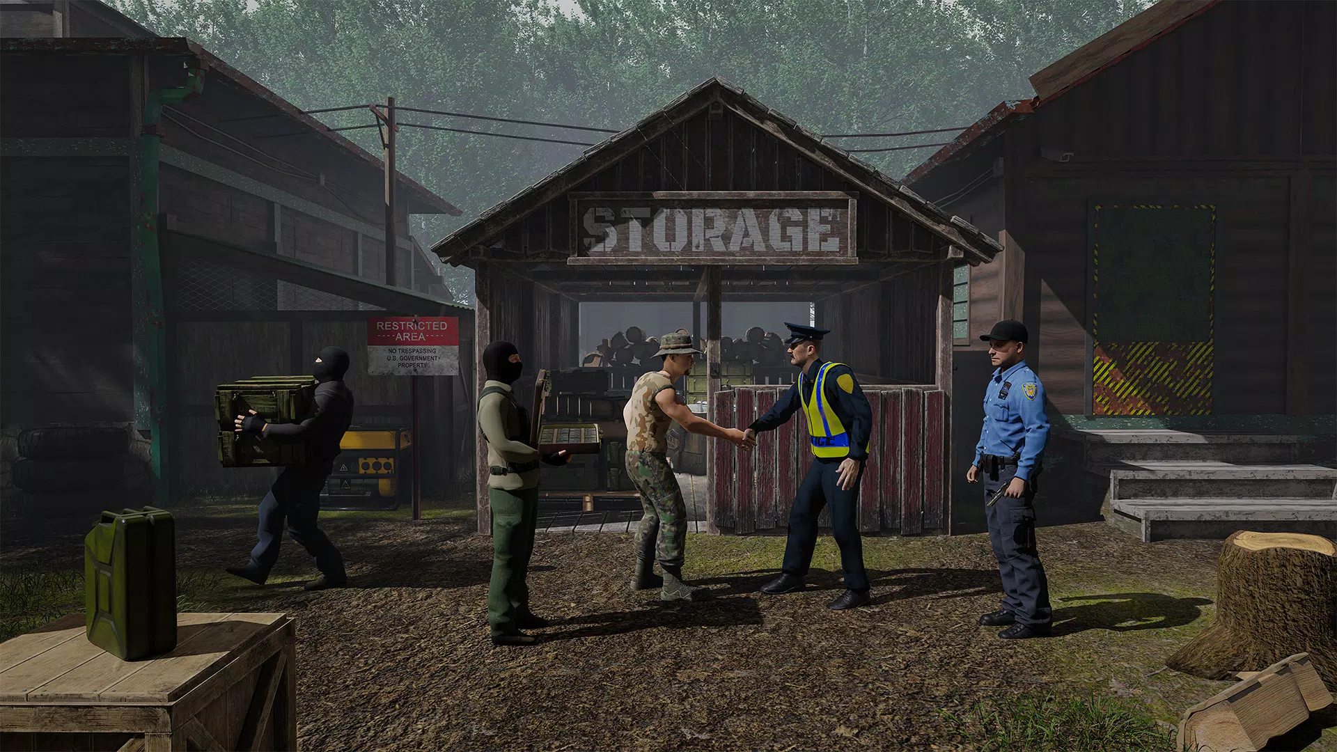 Border Patrol Police Game スクリーンショット 3