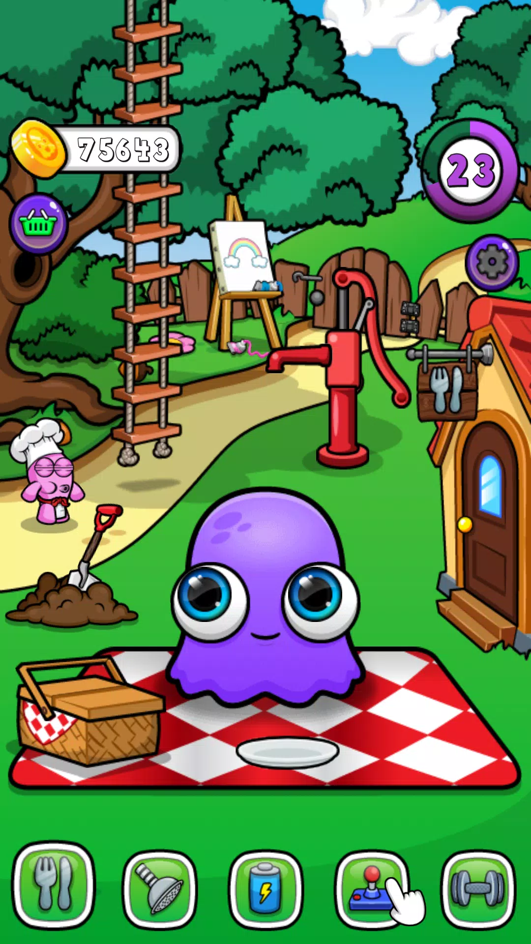 Moy 7 - Virtual Pet Game Screenshot 0