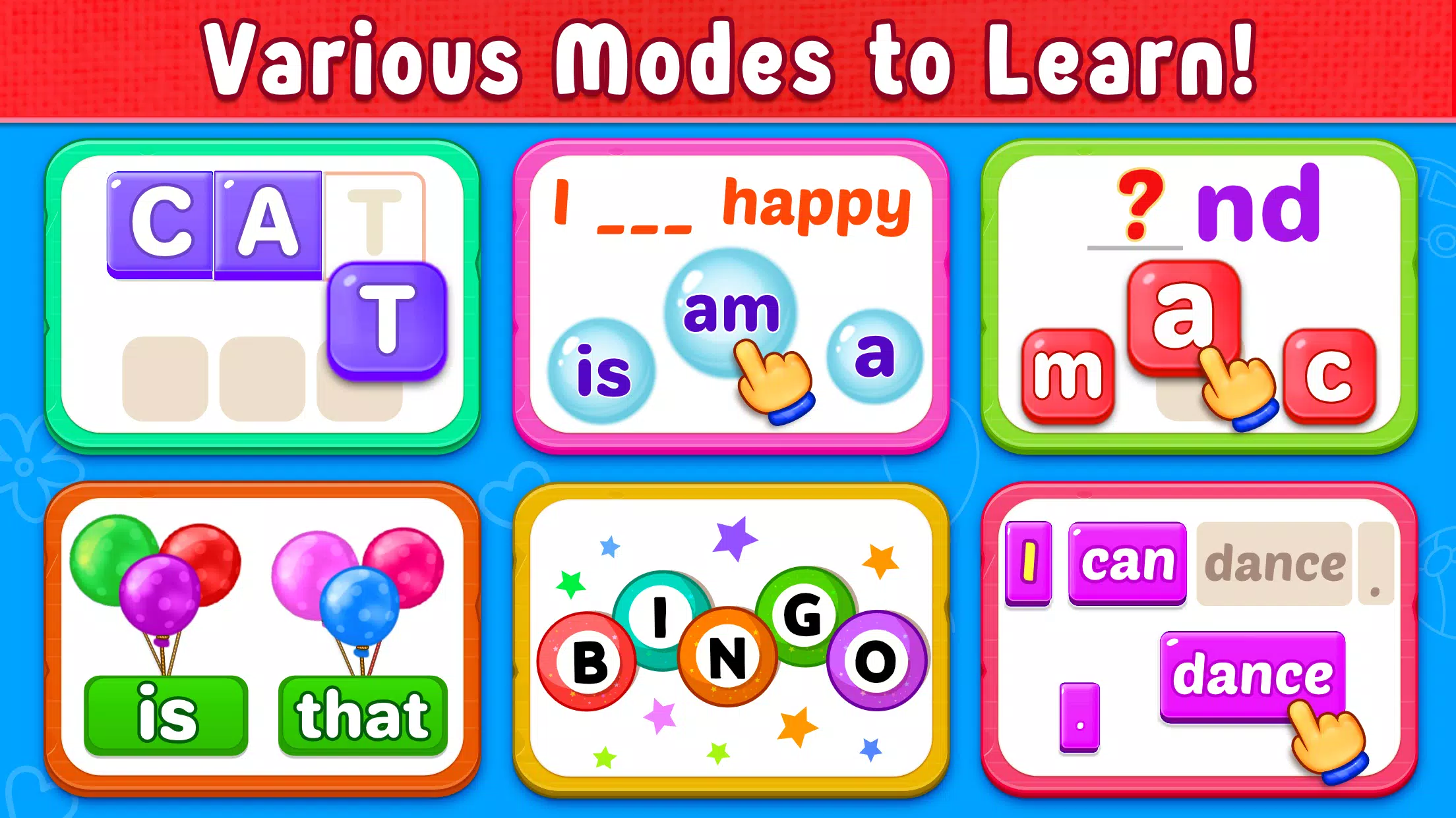 Learn to Read: Kids Games Ảnh chụp màn hình 2