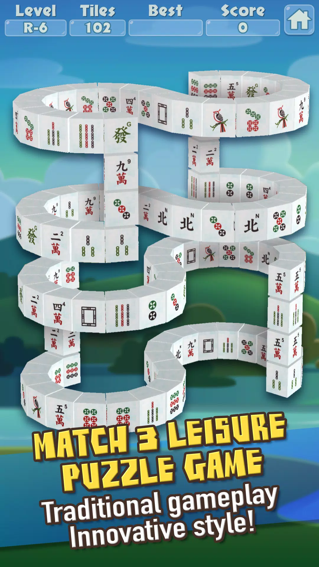 3D Mahjong Triple Tile Match Screenshot 0