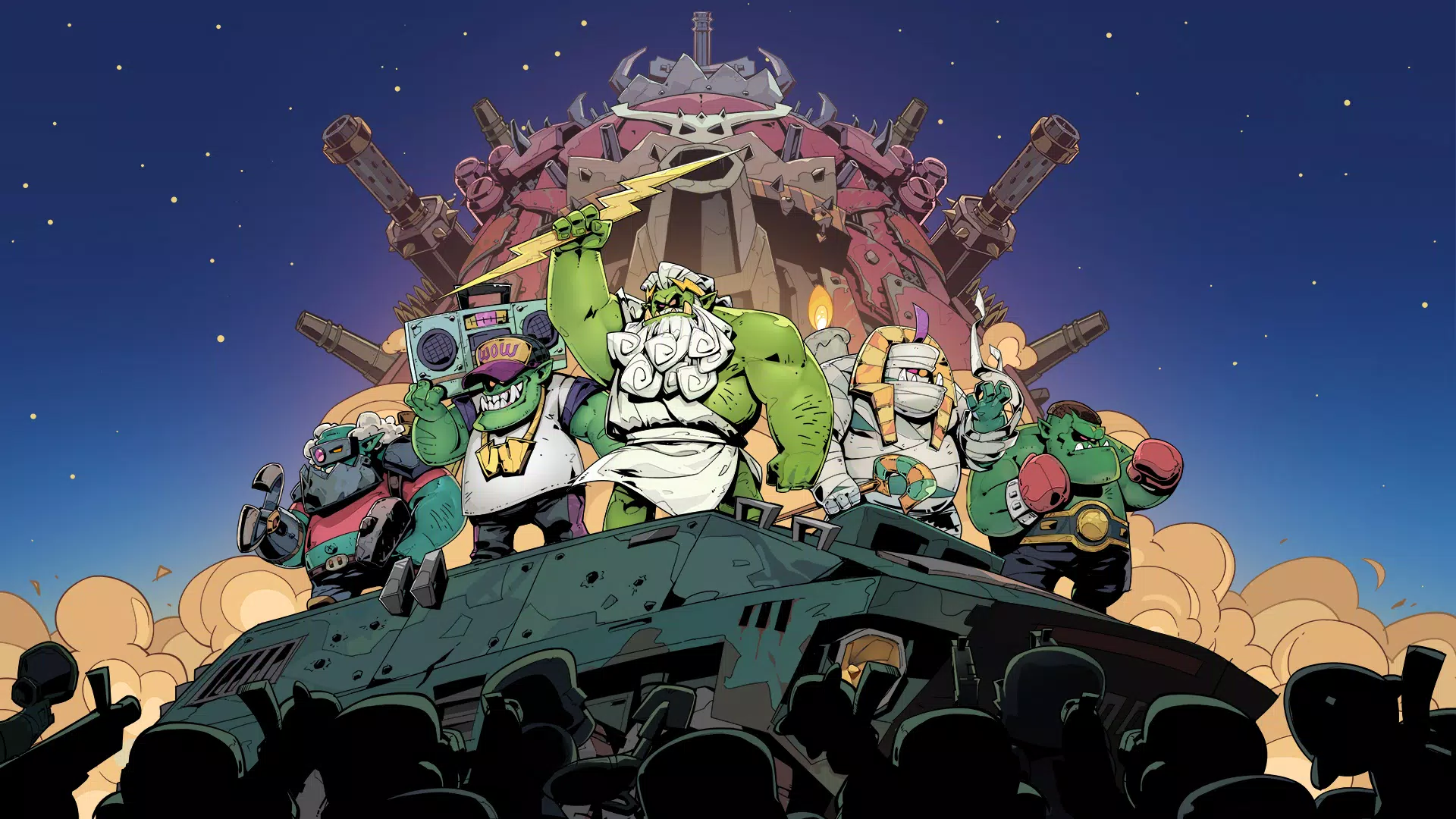 BIG BOOM - ORKS’ MOVING CASTLE Captura de tela 1