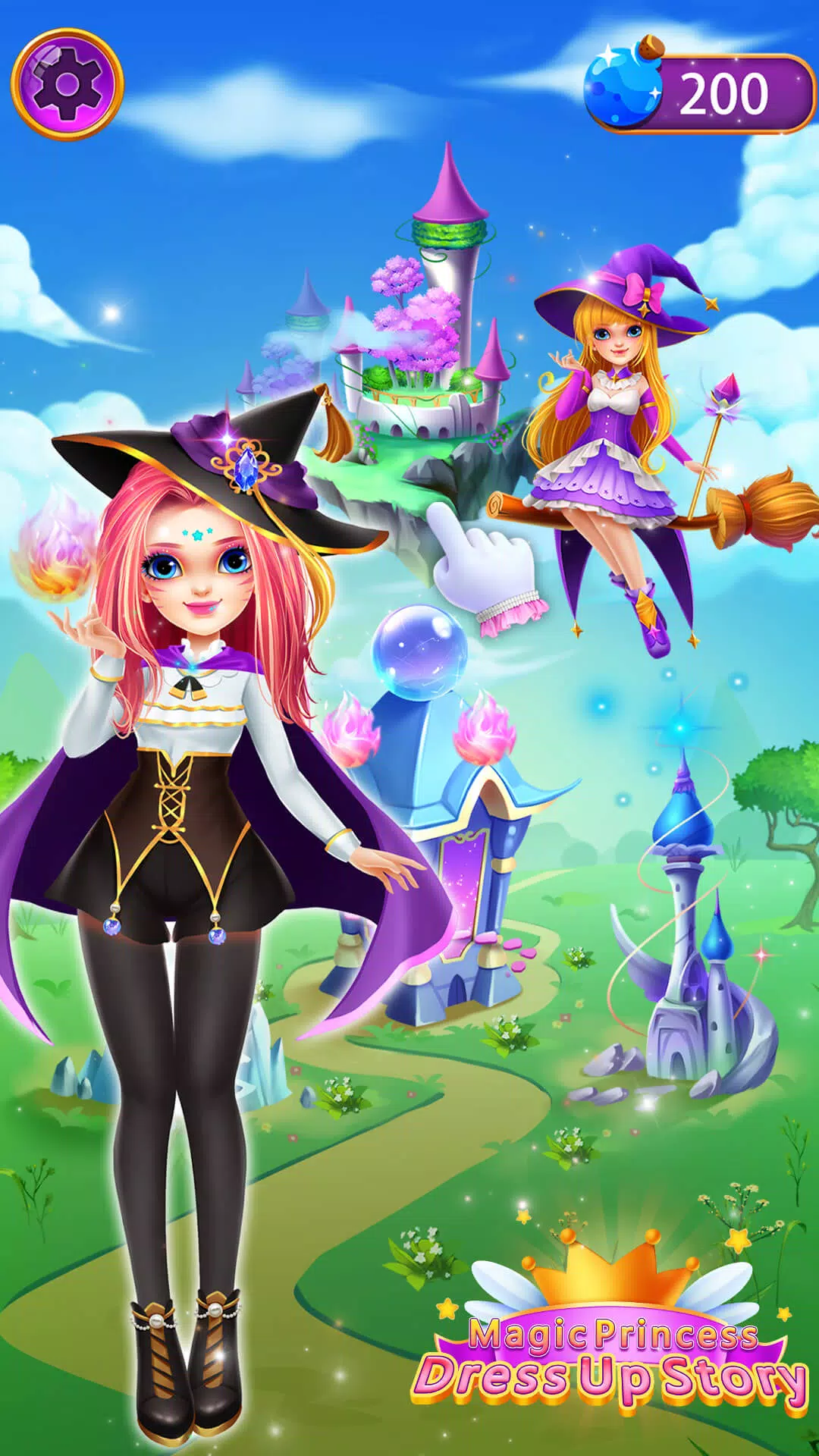 Magic Princess Dress Up Story ภาพหน้าจอ 0